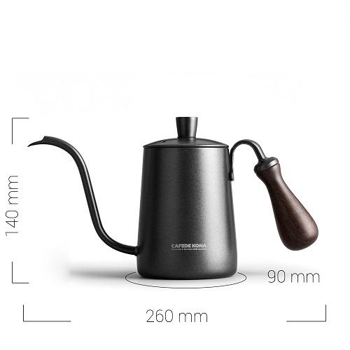 Ấm rót cà phê, ấm rót pour over, drip Cafede Kona – Chính hãng