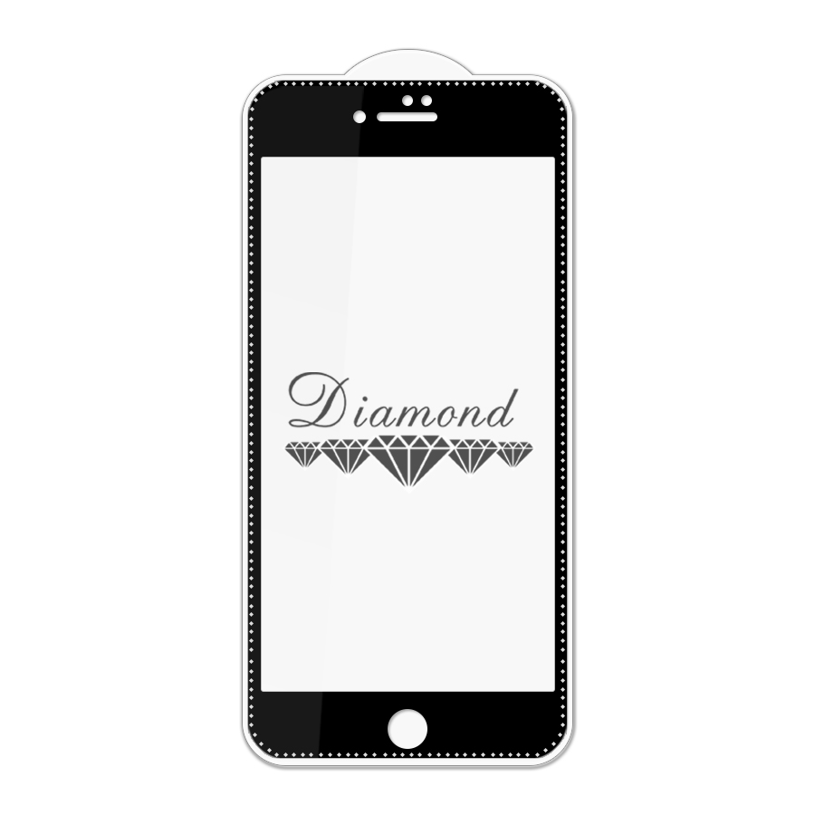 Kính Cường lực viền kim cương iPhone SE - Handtown- Hàng Chính Hãng