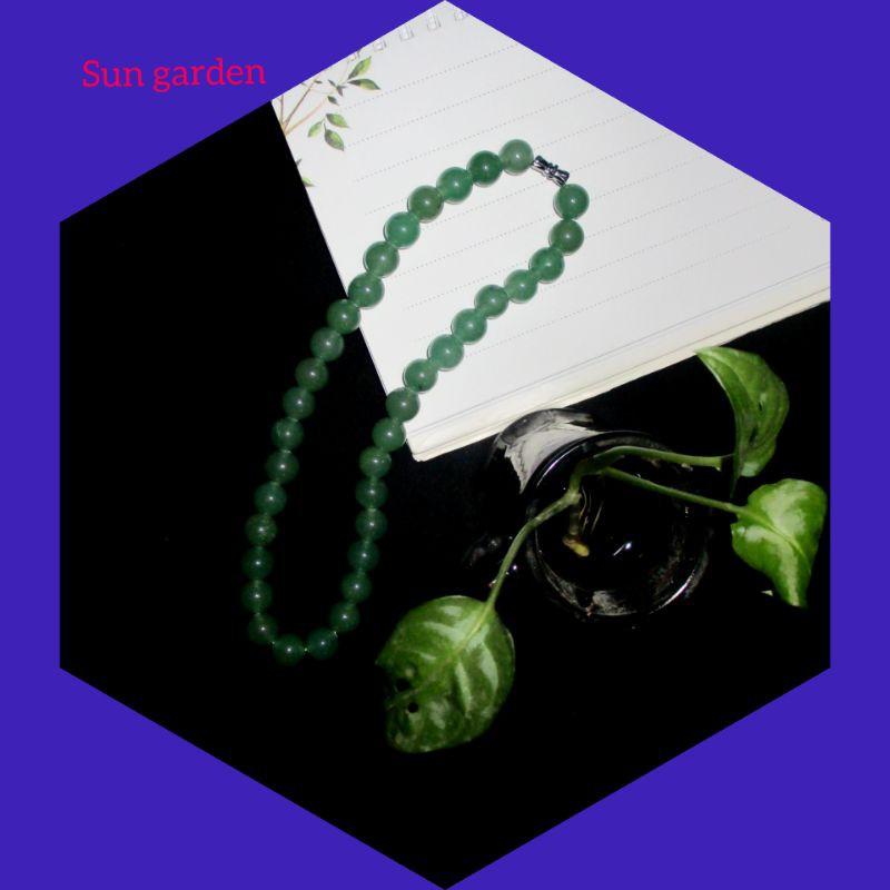 VÒNG CỔ T.A DÂU XANH SANG TRỌNG 10mm