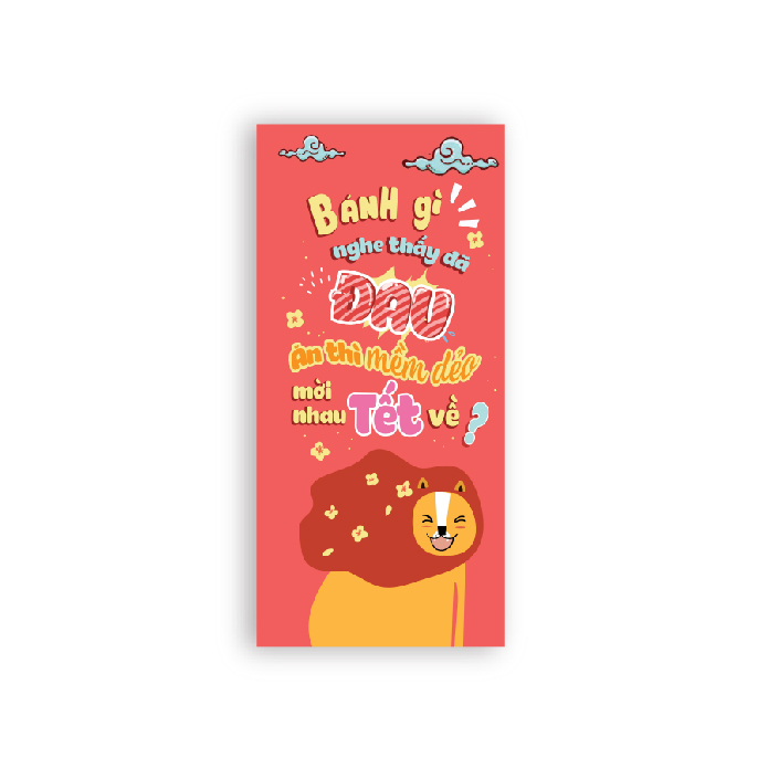 Combo Lì xì Câu Đối Maisencards (5 cái) Mẫu ngẫu nhiên