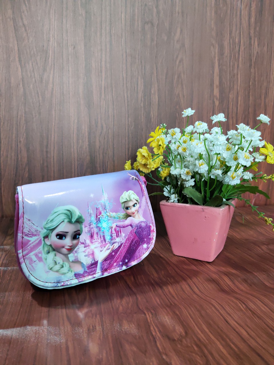 Túi xách, Túi đeo chéo, Túi đựng bao lì xì in 3D hình công chúa cho bé gái