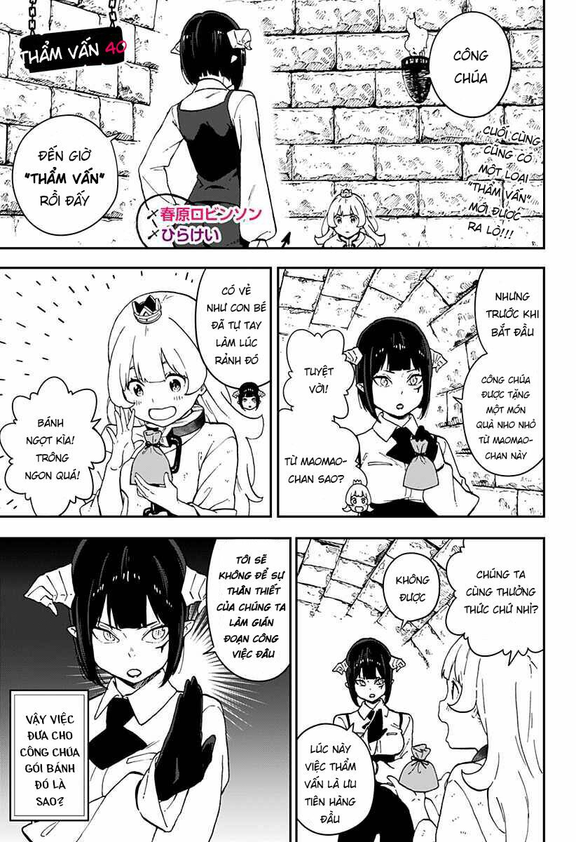 đến giờ "thẩm vấn" rồi, thưa công chúa! chapter 40 1