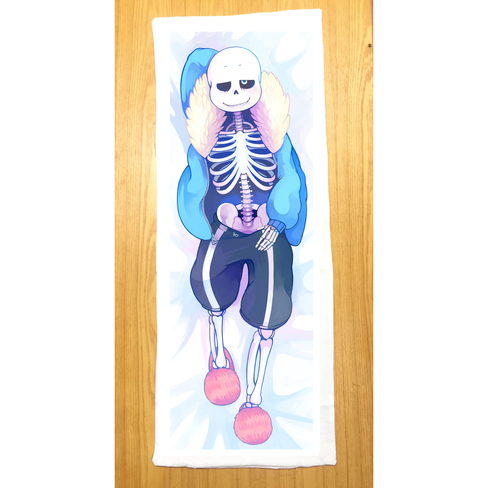 VỎ GỐI Sans Undertale  40cm x 100cm ÁO GỐI ÔM