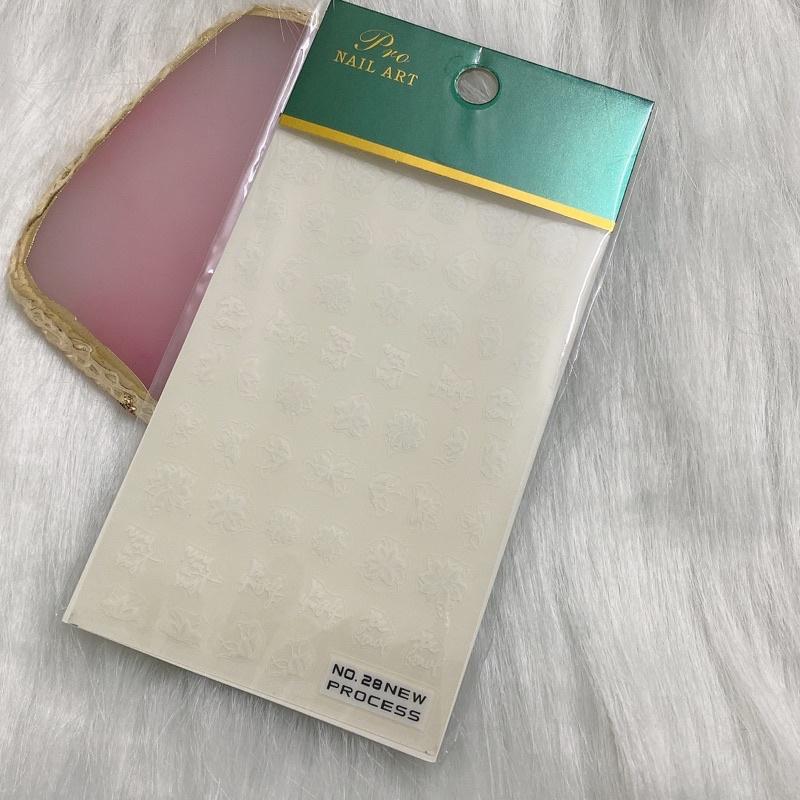 Nail art sticker, sticker trang trí móng 3