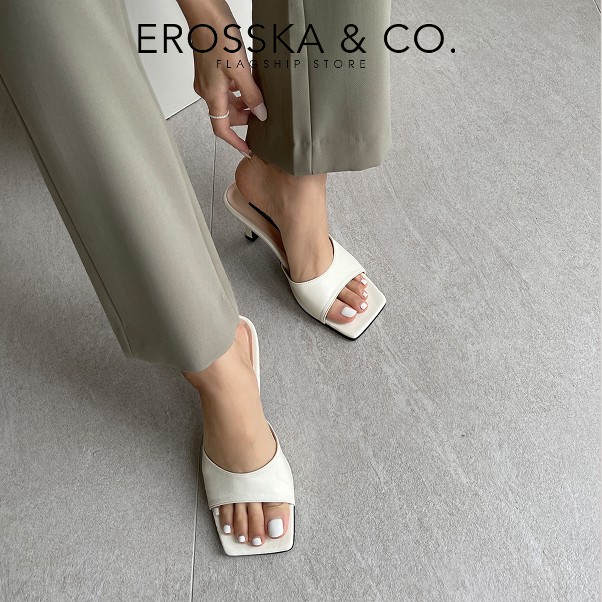 Erosska - Dép cao gót thời trang gót nhọn cao 7cm _ EM091