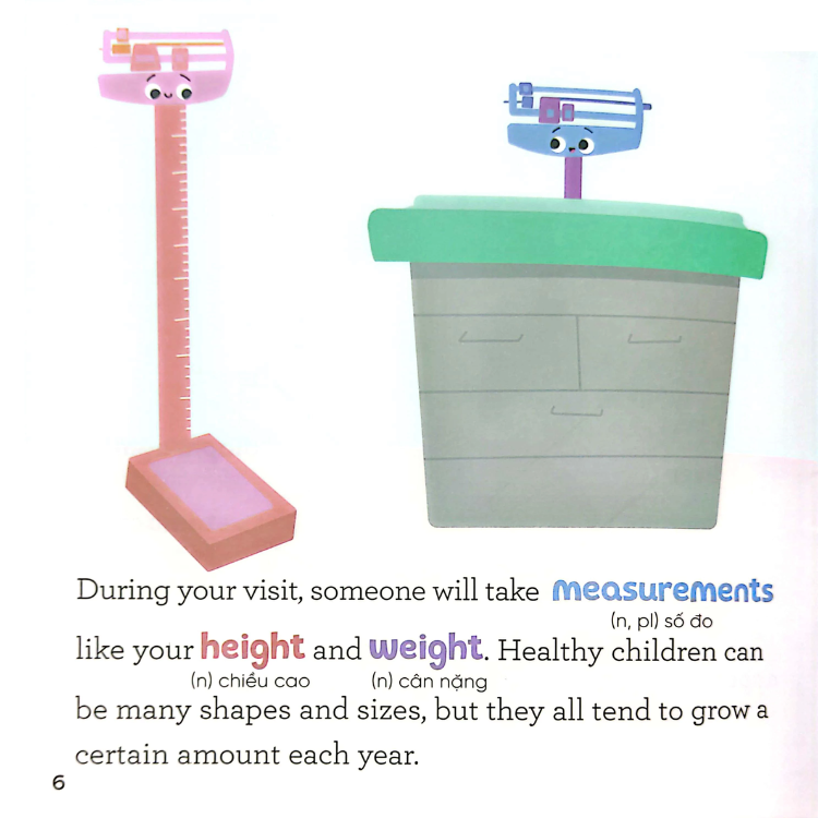 Sách Nhà Sinh Hóa Tương Lai: My Doctor's Visit - Cơ Thể &amp;amp; Sức Khỏe