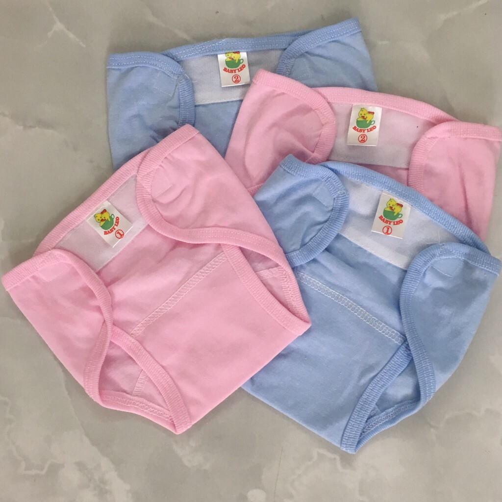 Quần lót đóng bỉm sơ sinh Baby Leo in hình size 1, 2, 3 cho bé trai và bé gái