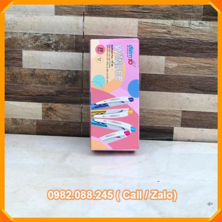 Pens - Bút bi bấm Windee Điểm 10 TP-06 Ngòi 0.5mm