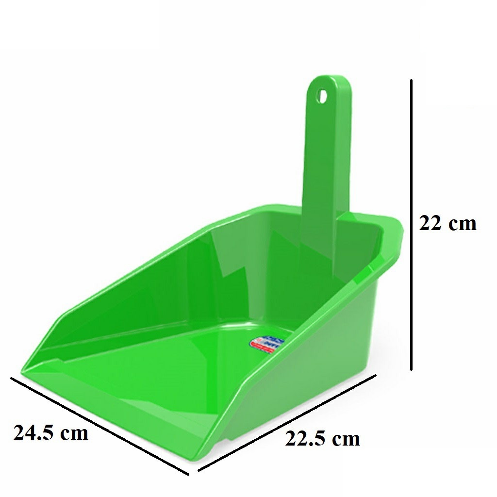 Combo 5 Ky rác nhỏ Duy Tân (24.5 x 22.5 x 22 cm) No.955 – màu ngẫu nhiên, lam bang nhua chinh pham cao cap