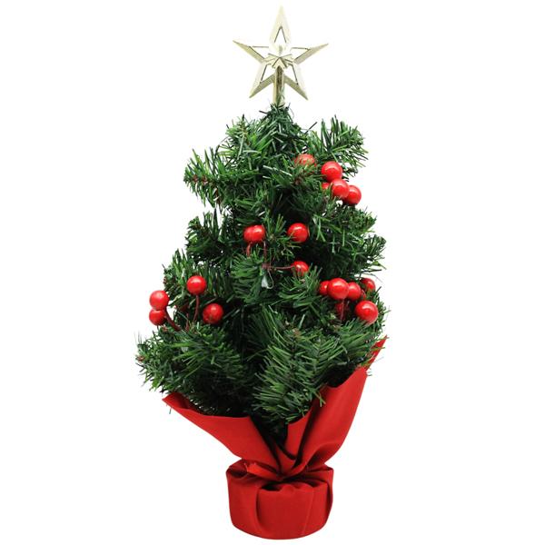 Cây Thông Mini Trang Trí Noel 38 cm - Chaang Chiia LP-T15G-R