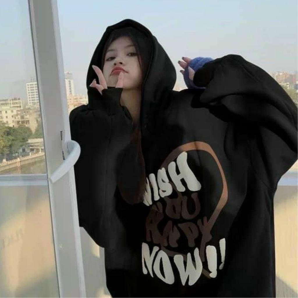 Áo khoác hoodie unisex form rộng phối nút bấm streetstyle AKN02 jacket nam nữ ulzzang hottrend vải nỉ mềm mịn
