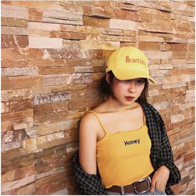 Áo 2 dây thêu Honey cực xinh(kèm ảnh thật