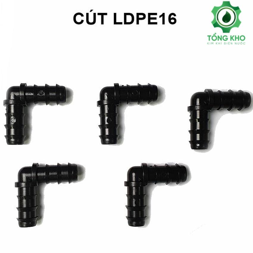Cút LDPE 20 - Phụ Kiện nối ống LDPE 20mm - Giúp kết nối ống LDPE 20 tại các điểm góc - Tổng kho kim khí điện nước