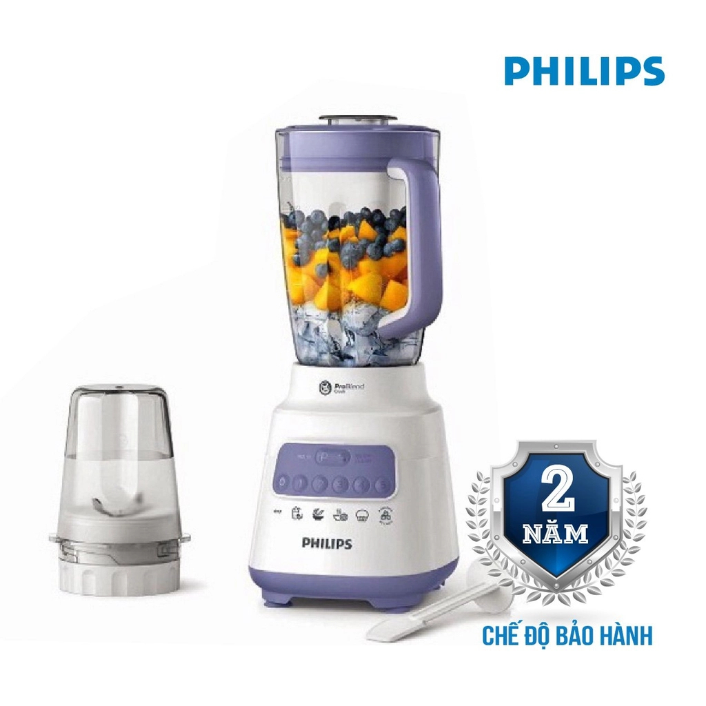Máy xay sinh tố đa năng Philips HR2221/00 công suất 700W, xuất xứ Indonesia - Hàng chính hãng