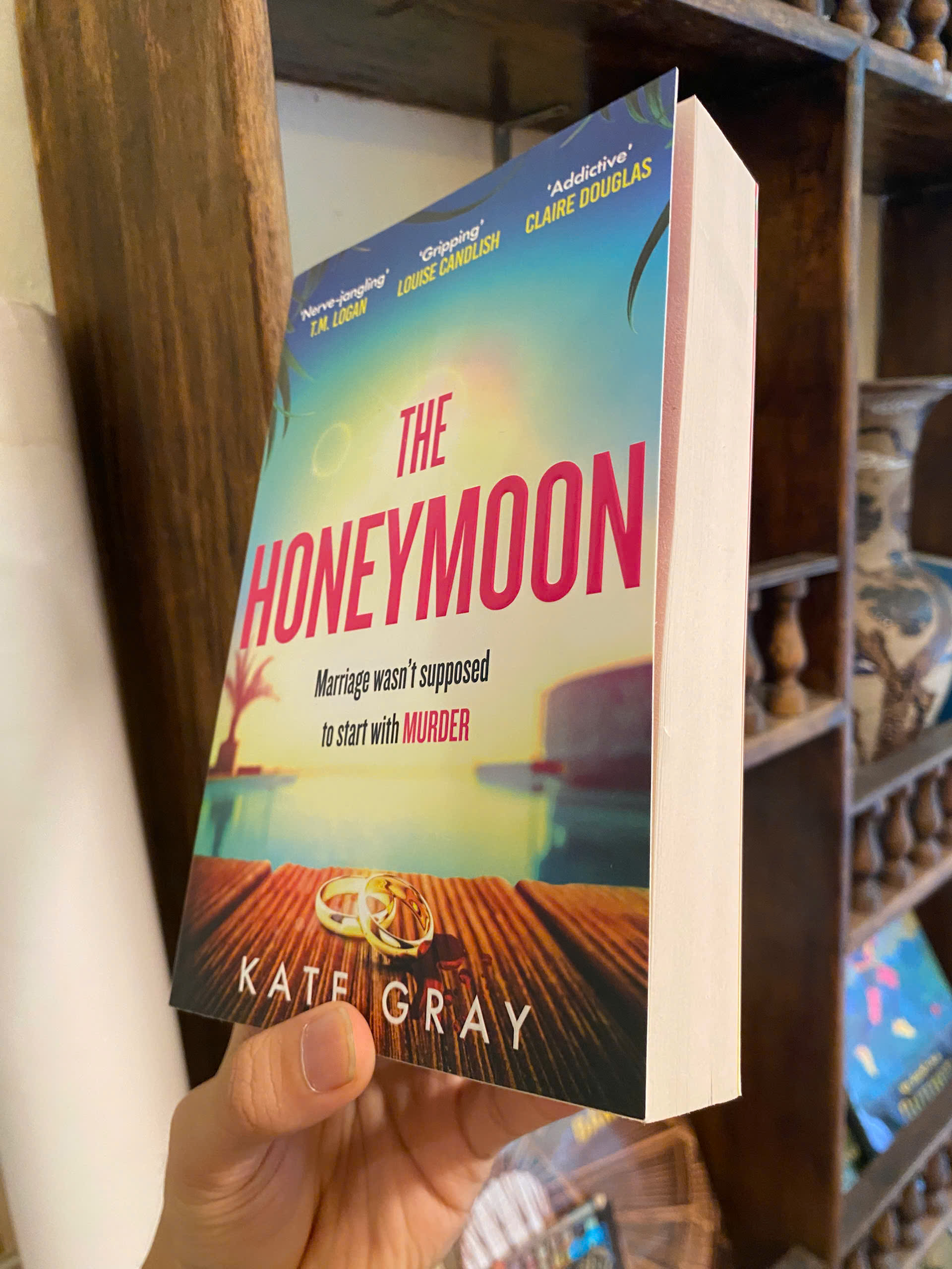 Sách - The Honeymoon by Kate Gray | An Addictive &amp; Gripping Psychological Thriller / Sách Ngoại văn
