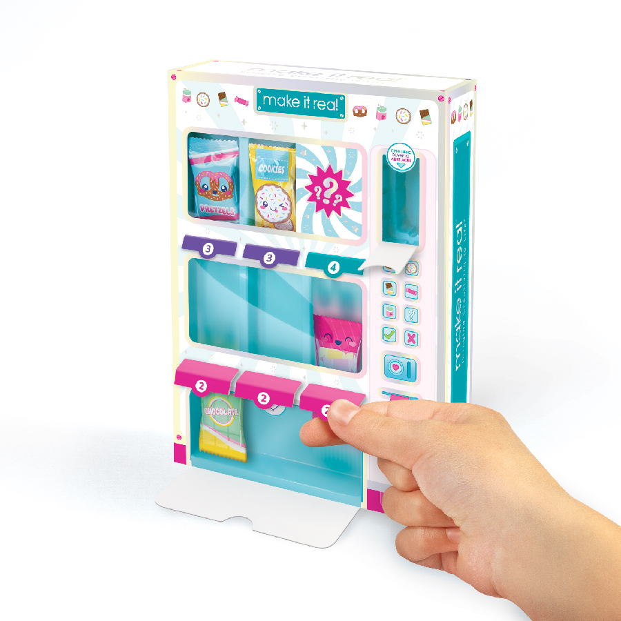 Đồ Chơi Bộ Sưu Tập Trang Sức Mô Phỏng Máy Bán Hàng Tự Động MAKE IT REAL 1709MIR