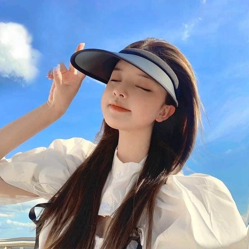 Mũ Vành Tròn Chống Nắng Tia Uv Mùa Hè Thoáng Khí Khô Nhanh Phong Cách Mới, Mũ chống nắng tia UV rộng vành phong cách Ulzzang Hàn Quốc mới nhất 2023