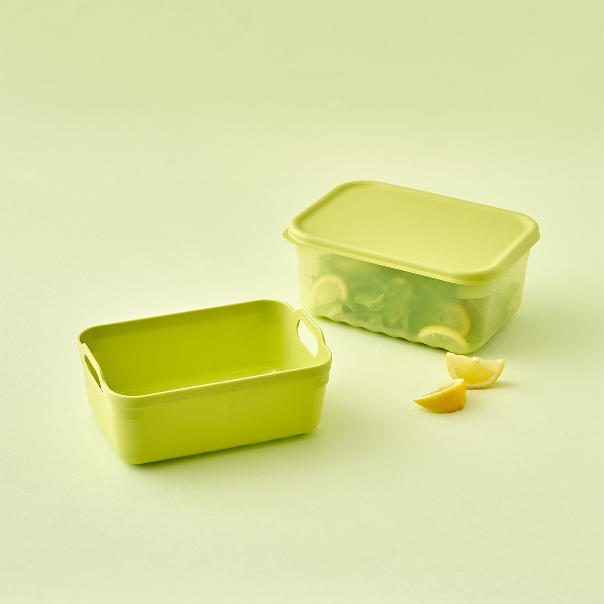 Hộp nhựa bảo quản thực phẩm LocknLock Smart Keep Fresh Food Container 1.5L kèm khay HLE5400NT, Hàng chính hãng, giữ tươi mát đến 31 ngày - JoyMall