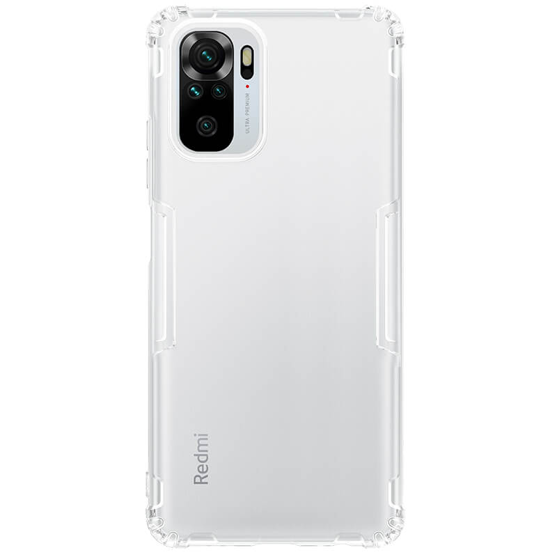 Ốp lưng silicon chống sốc 4 góc cho Xiaomi Redmi Note 10 4G, Redmi Note 10s - Nillkin - Hàng nhập khẩu
