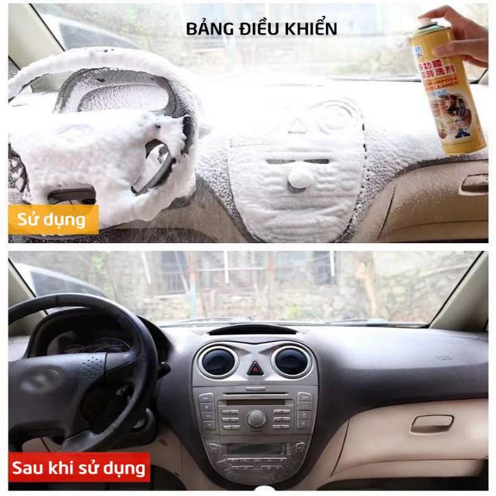 Dung dịch tạo bọt xịt rửa da ghế, giặt đệm, làm sạch đồ da 206730