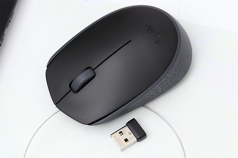 Chuột Không Dây Logitech M170 (Đen) - Hàng Chính Hãng