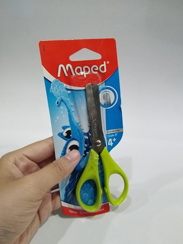 Kéo Maped Essentials 464210 13cm - Xanh Chuối