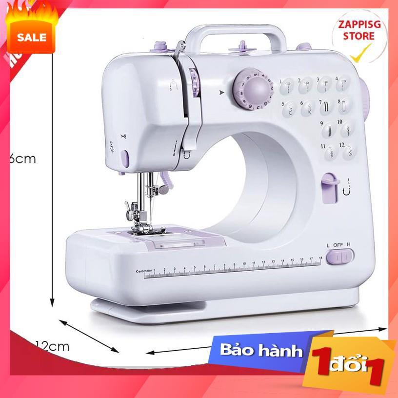 ️ Máy may mini gia đình FHSM 505A Cao Cấp, Phiên Bản Mới 12 Kiểu May- Lựa Chọn Hàng Đầu