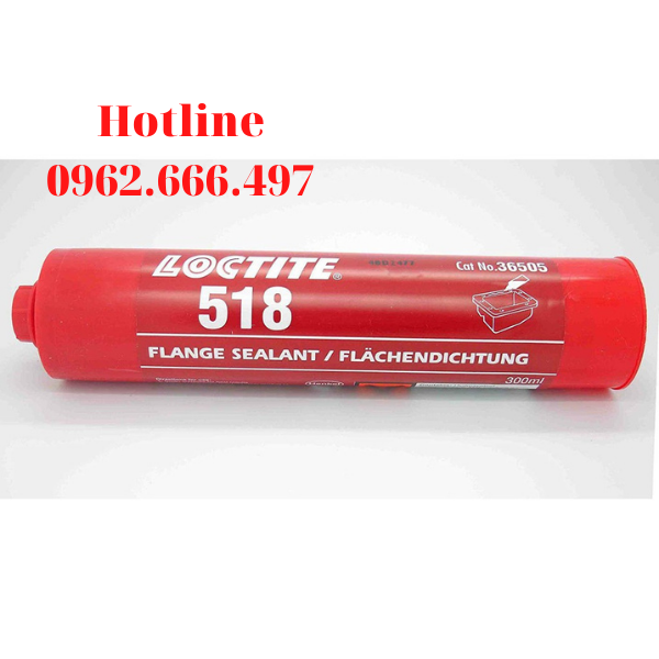 Keo Loctite thay thế gioăng 518-50ml