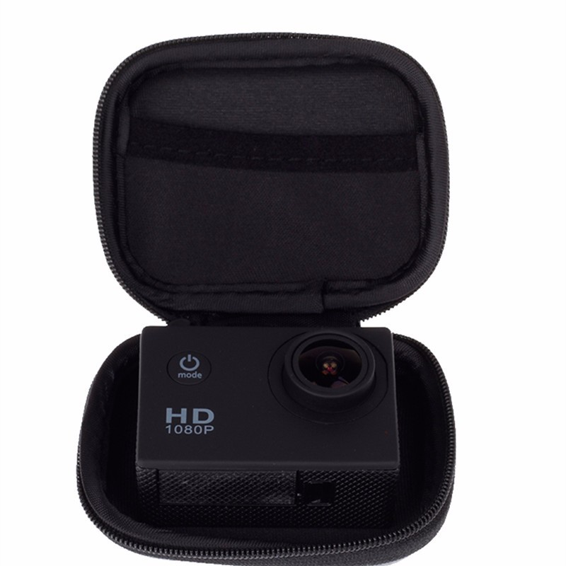 Hộp đựng cứng cho GoPro Hero 11 10 9 8 7 6 Hộp túi vỏ mini cho máy ảnh hành động DJI OSMO Insta360 Một màu: Black Type B