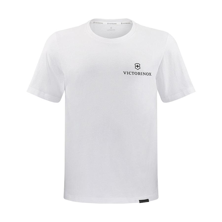 Áo thun Victorinox Brand Collection Logo Graphic Tee - White - Size