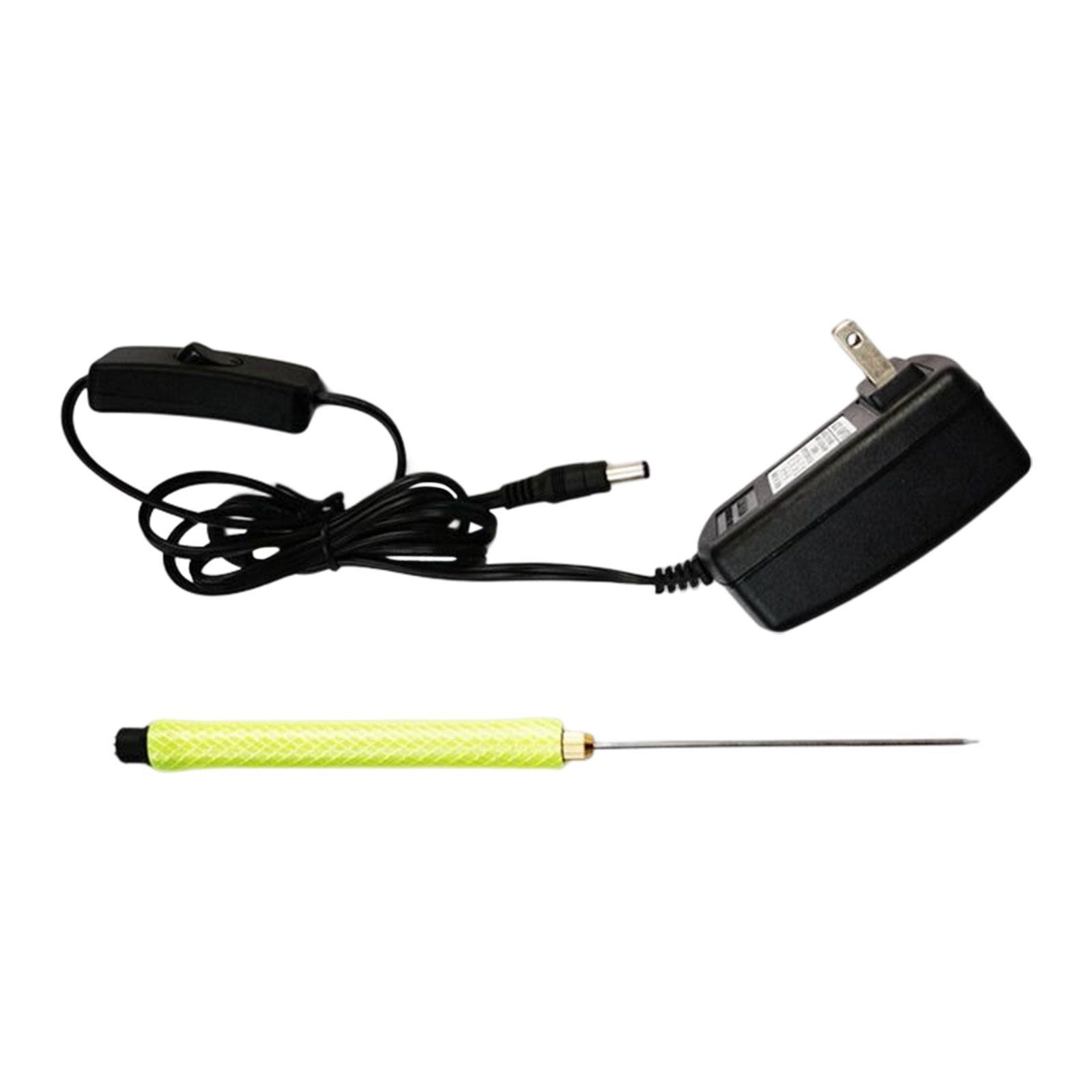 Foam Cutter Adapter US Adapter Comfortable Craft Ergonomic Handle Non Slip Power Switch Hot Wire Foam Cutter for Foam Pearl Cotton