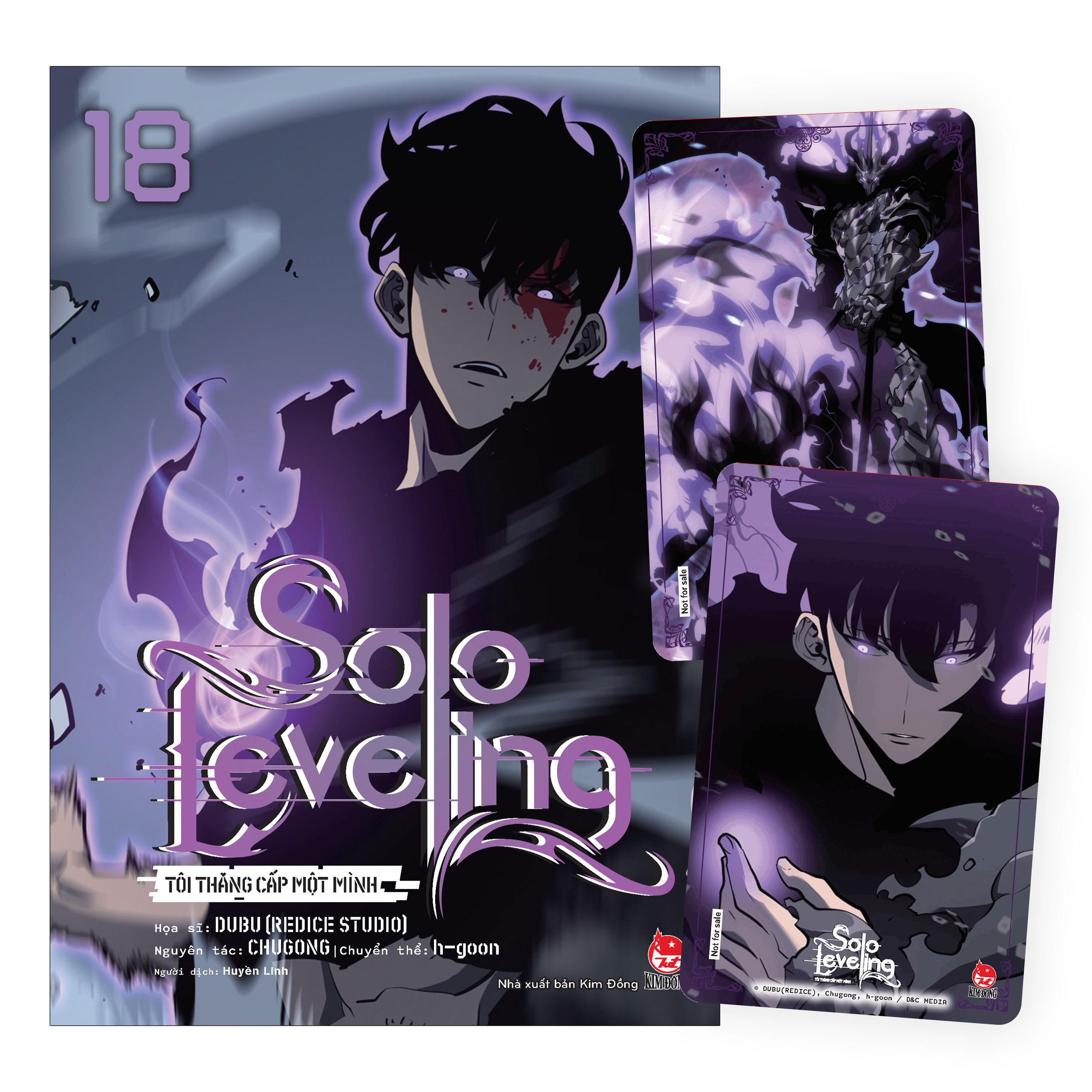 Sách - Solo Leveling - Tôi Thăng Cấp Một Mình - Tập 18 - Tặng Kèm Obi + 2 PVC Card