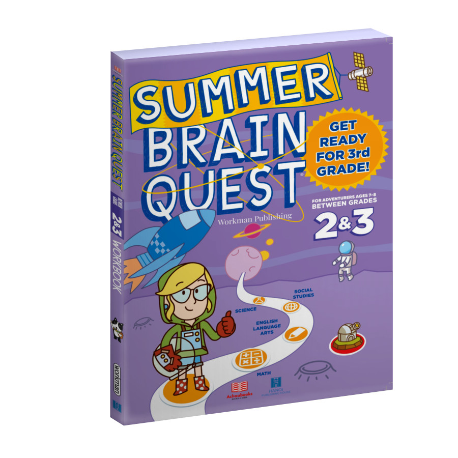 Sách: Summer brain quest - sách tham khảo cấp 1 ( Bộ 5 cuốn )