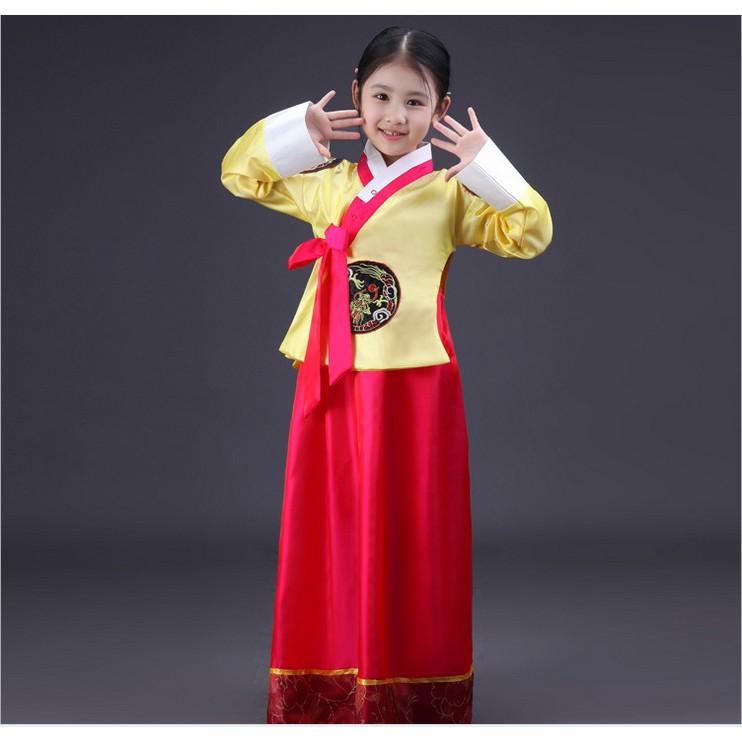 (CÓ SẴN) Trang Phục Hanbok Nữ Hàn Quốc, Hanbok Truyền Thống Hàn Quốc Cho Bé Gái