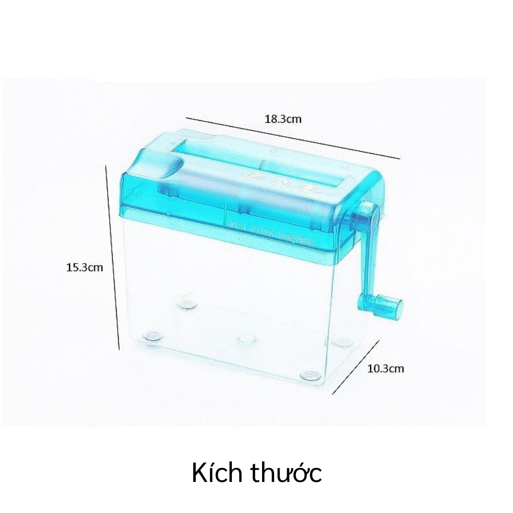 Máy hủy giấy văn phòng và gia đình, Máy cắt giấy mini, Máy hủy bill tính tiền, hóa đơn thanh toán, hủy tài liệu trên giấy A4, A5