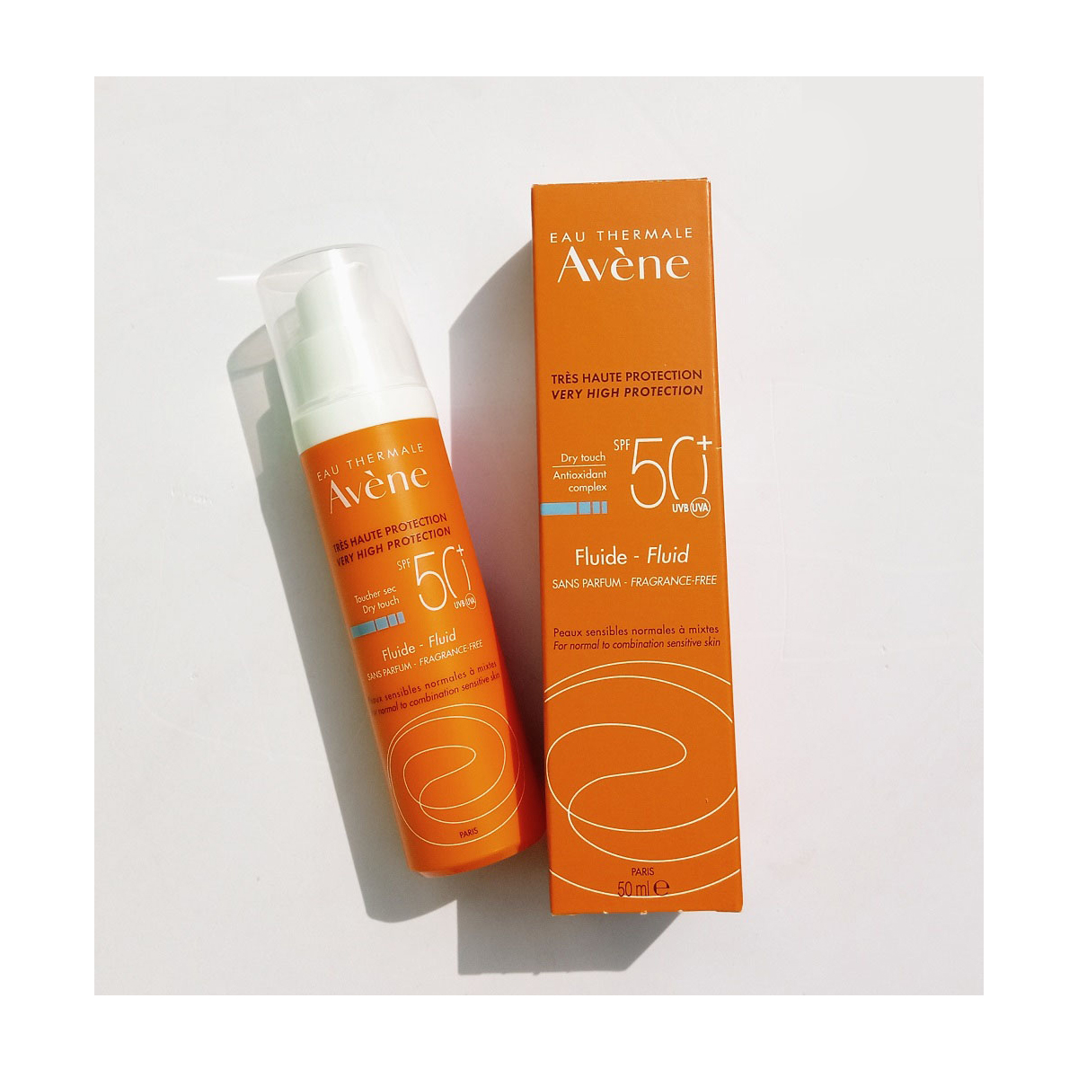 Avène Kem Chống Nắng Cho Da Hỗn Hợp Protection Fluid SPF50+ 50ml