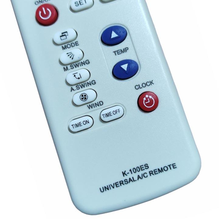 Combo 5 cái điều khiển điều hoà đa năng remote máy lạnh đa năng