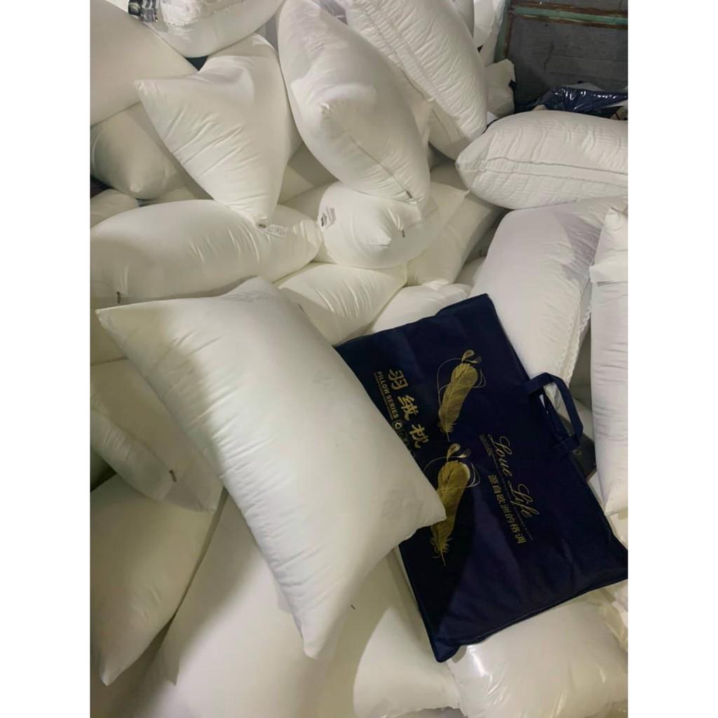 Combo 2 Ruột Gối Cao Cấp Bambiloo Chính Hãng Siêu Mềm Dùng Cho Khách Sạn