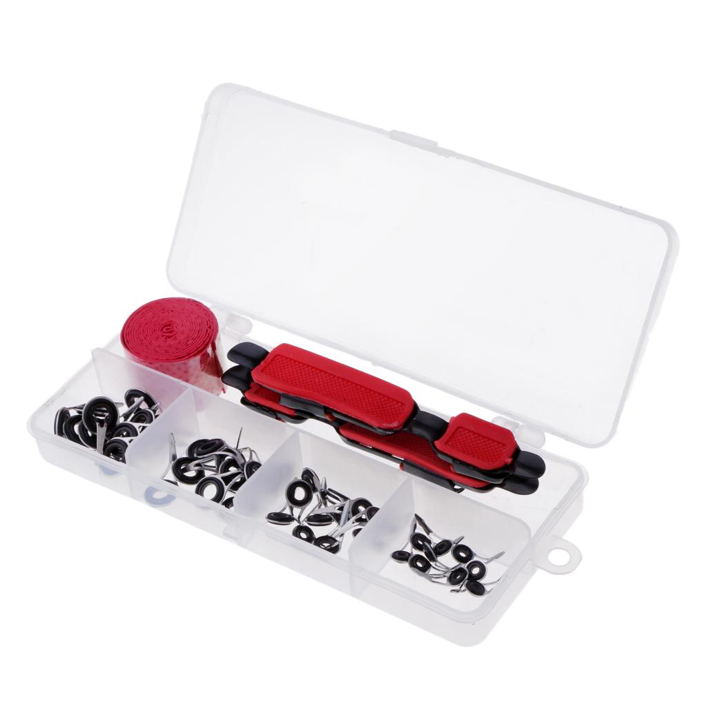 Adjustable Tackle Wheel Reel Seat Deck Rod Guide Rod Handle Tape Kit