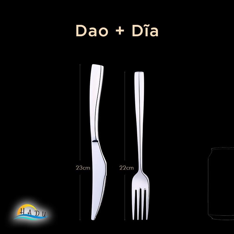 Bộ Dao Dĩa Ăn Bít Tết Cao Cấp Inox 304 Đạt Chất Lượng Đức SSGP