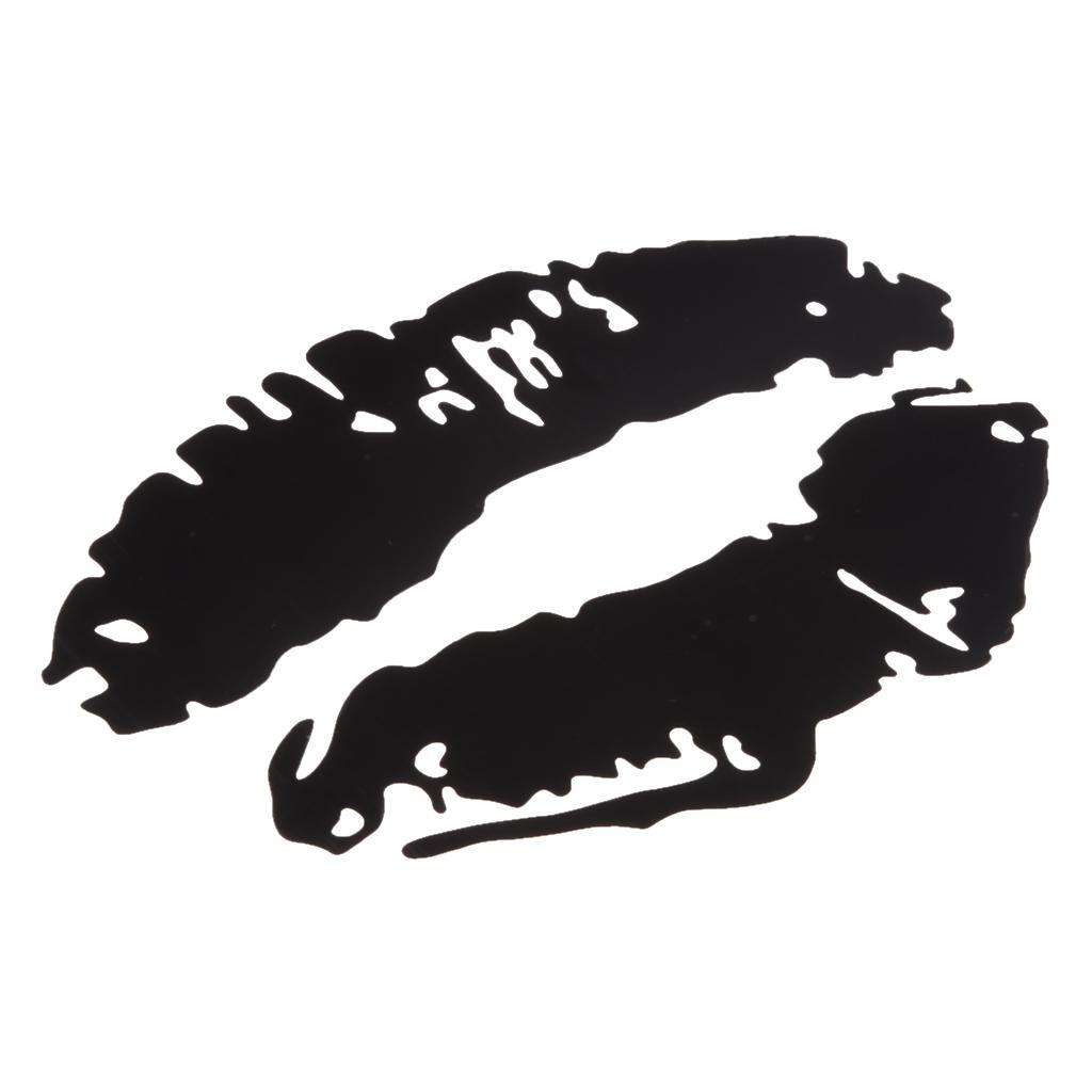 Universal Car Truck Motorcycle Decal Scratch Cover Sticker Lips