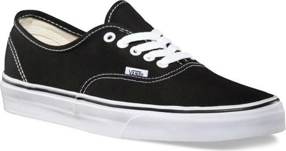 Giày Sneaker Unisex Authentic Vans - VN000EE3BLK