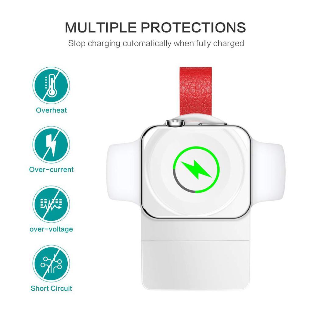 Wireless Portable Charger Compatible for Watch 3 2 1