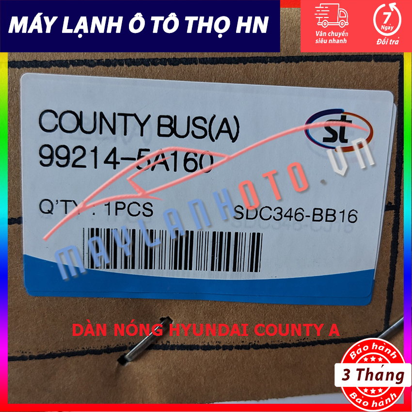 Dàn nóng Hyundai County A Hàng xịn Hàn Quốc