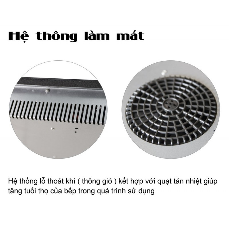 Bếp từ đôi cao cấp Kachi MK75  - Hàng chính hãng