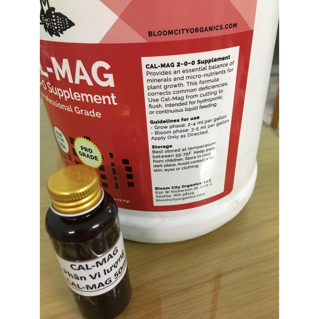 Sản phẩm phân vi lượng CAL-MAG nhập khẩu từ Mỹ lọ 50ml