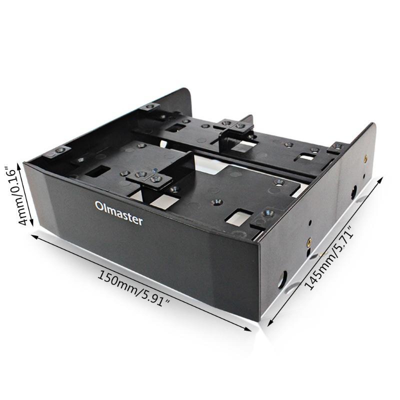 Giá Đỡ Chuyển Đổi Ổ Cứng Tiêu Chuẩn 5.25 Inch Sang 3.5in Olmaster Mr-8802