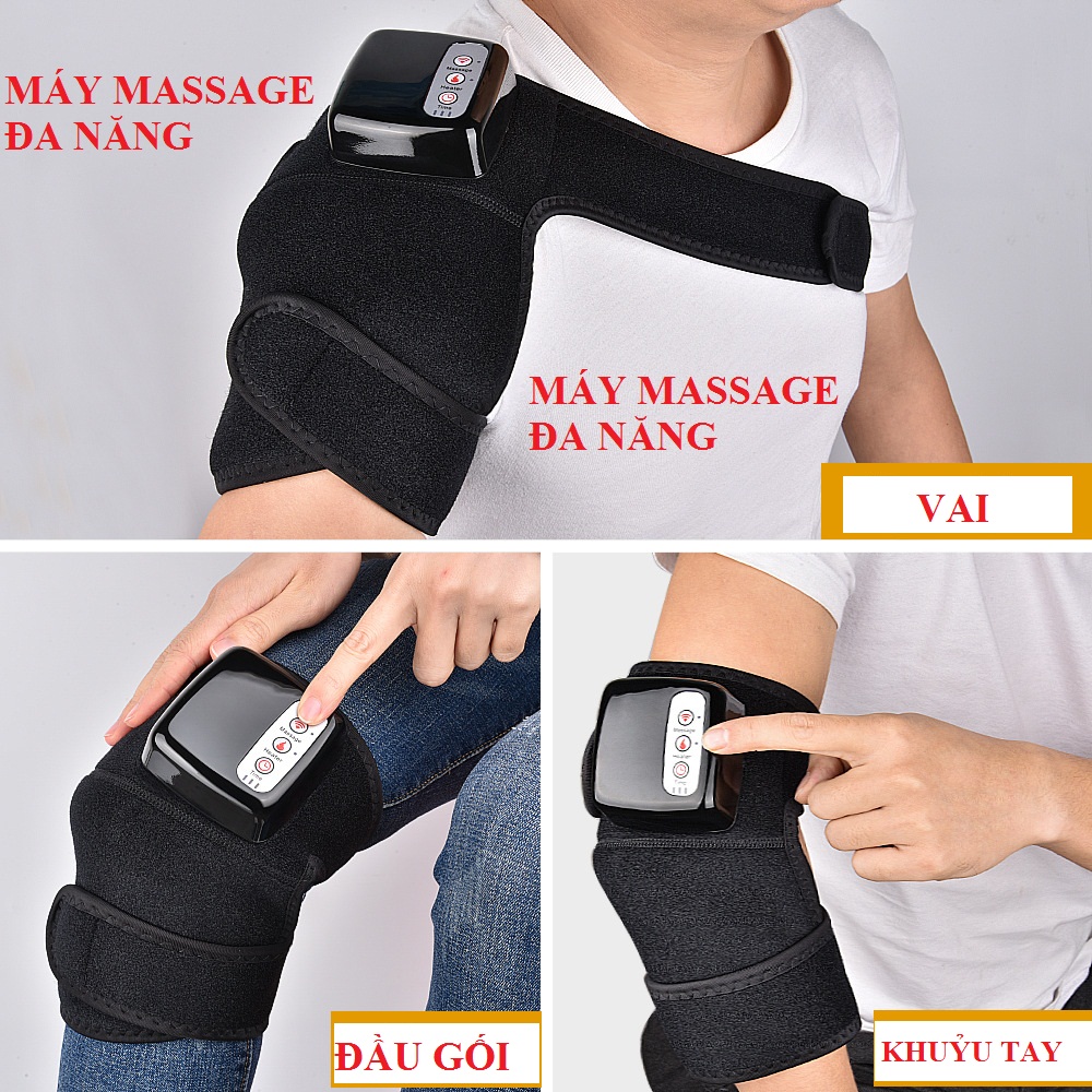 Máy massage đa năng : massage đầu gối, vai , khuỷu tay .Có nhiệt để sưởi ấm vùng massage