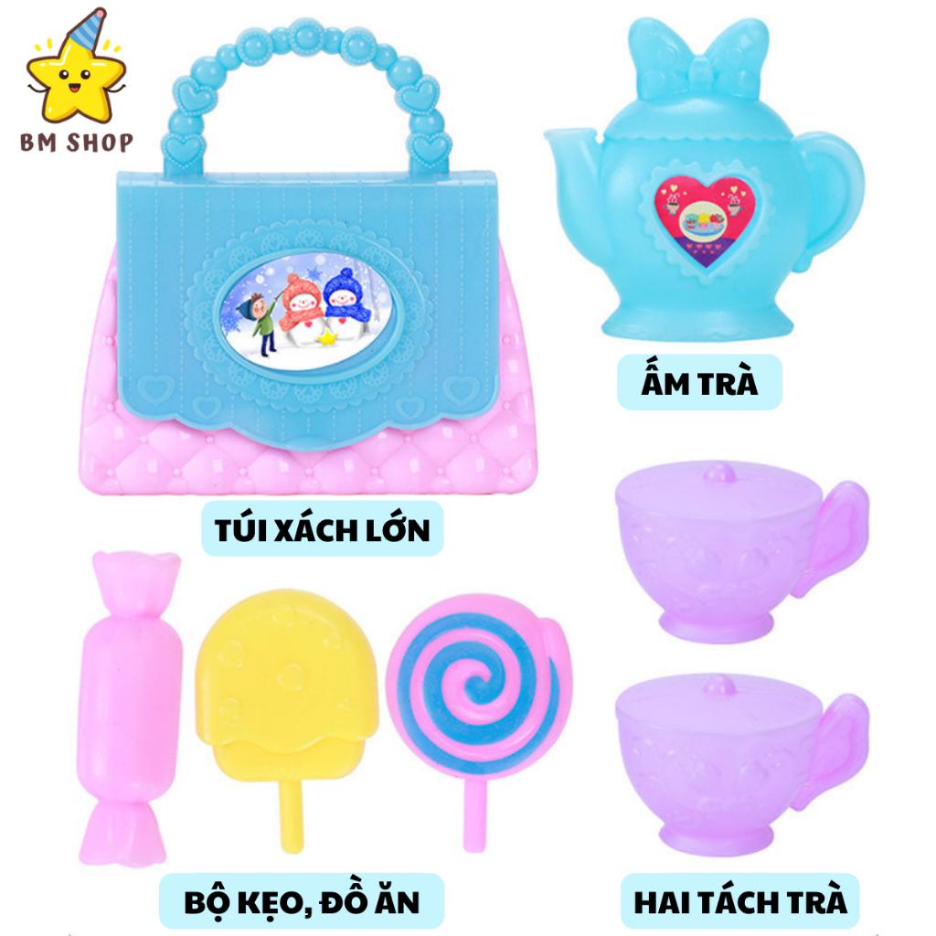 Búp bê Elsa, công chúa elsa tóc mây mẫu cao cấp gồm 3 bộ váy và phụ kiện đi kèm ))