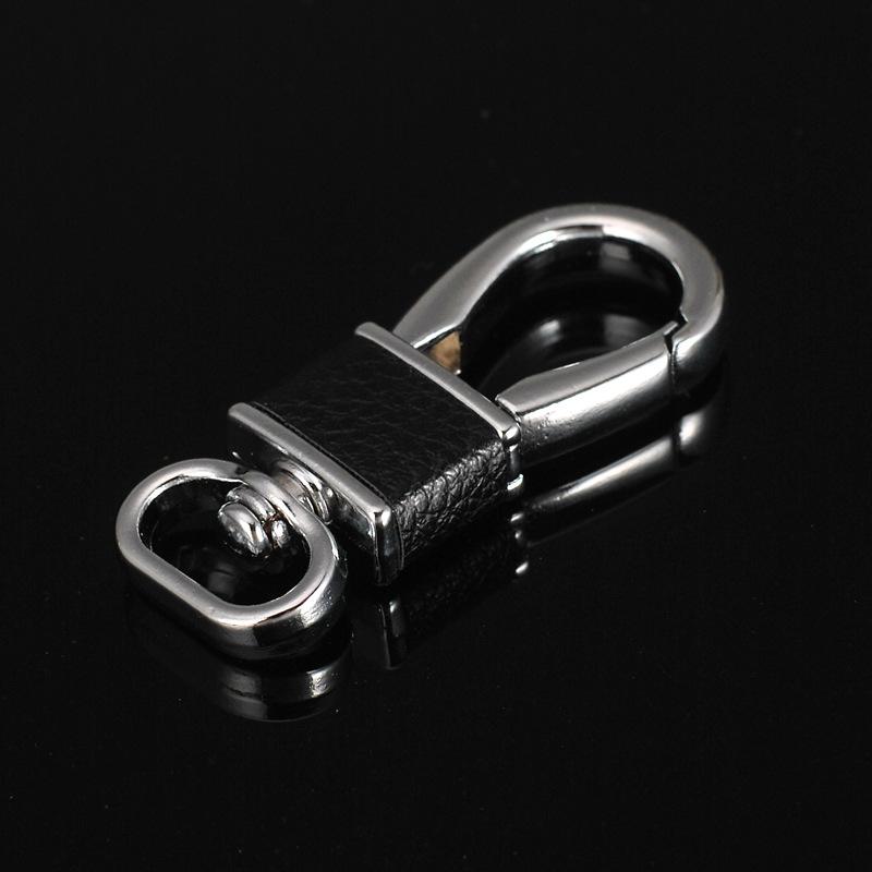NEW Car motorcycle Keychain Creative Alloy Metal leather Key Chain Ring Key Fob Key Holder keyring  pendant accessories